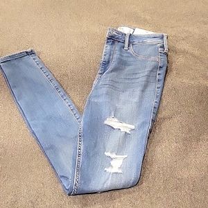Hollister light blue jean
